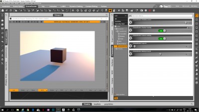 Cube - Camera visibility On