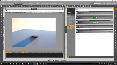 Cube Reflective Plane - Camera visibility Off