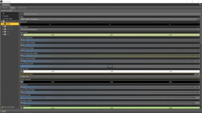 Not sure how you want me to show you the DAZStudio Shader, so here is a screen showing the Gloss and Roughness related settings. If you want the shader preset file pls let me know, I will PM it to you.