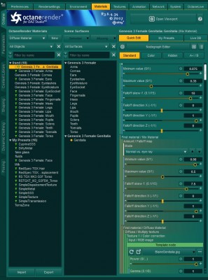 Gens Texture loaded and active maps replaced.