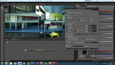 This is the Scene I get...the before scene. Moved objects are represented in between scenes, but not the viewport.