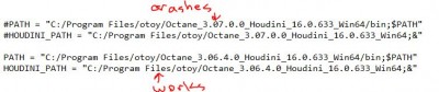 houdini env