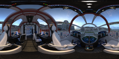 The cockpit