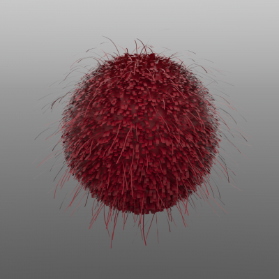Octane layered fur