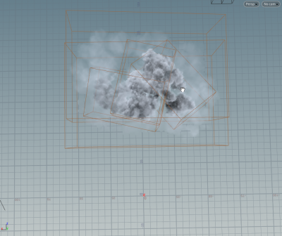 Houdini with 5 different grids