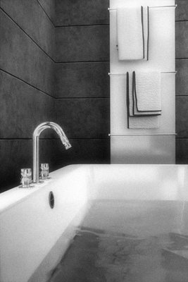 first pic made noisier with some blooming, curves, and B&amp;W adjustments