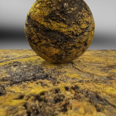 Carnotite 4K. Tileable.