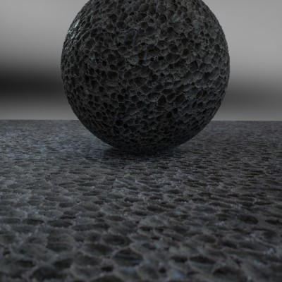 Black Purnice Stone 4k Tilable.