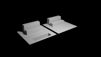 Left (Maya displacement-mesh Deformer) Right (Octane Standalone)