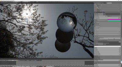 Blender Octane + unclipped 32bit float HDRI