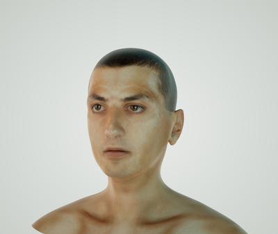 This is a render test of a Head I have done with Mudbox.<br />It's just a starting point.