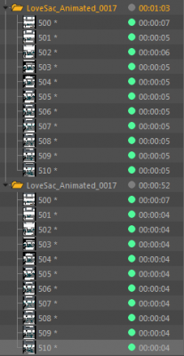 Standard Render. First (Render Marked Takes to Picture Viewer) Second (Render to Picture Viewer)