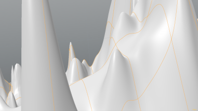 Modo Wireframe display