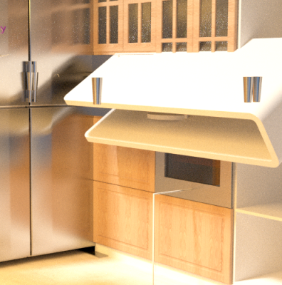 This is how it looks in maya (light plane is also moved)
