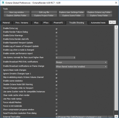 Octane Global Preferences_TroubleShooting.png