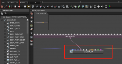 change the frame rate back to 25fps,and select your render target set up render method or samples etc.