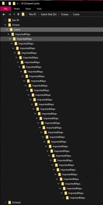 Recursive ImportMaps folder creation