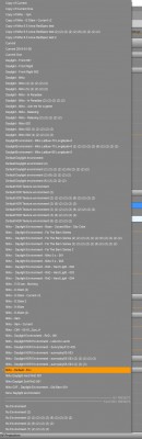 Example Environment list with too many items.