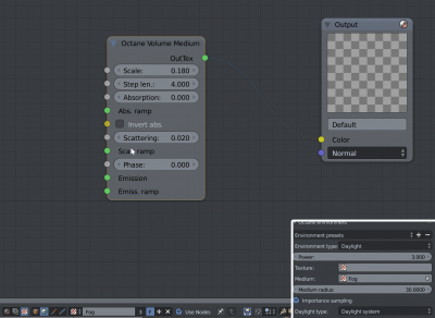 Setup for &quot;environmental&quot; volume