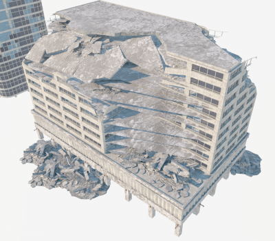 Octane Render showing poly error