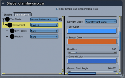 Daylight Settings