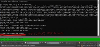 errors for the small Vectron file