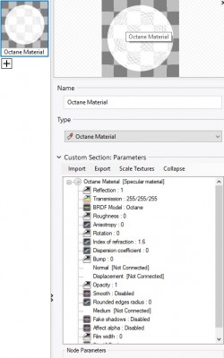 Material with Rhino as renderer