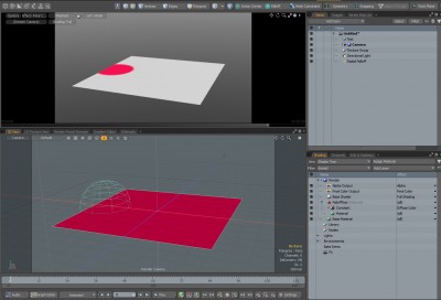 Modo default render
