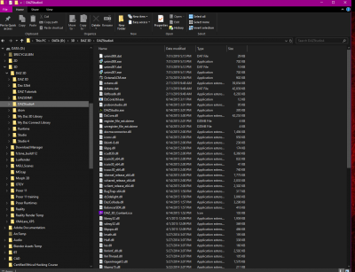 Install folder