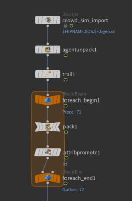 unpacking crowd - calculating velocity - repacking with v per instance