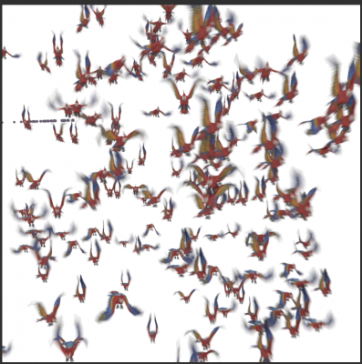 Vray with motion blur on full crowd