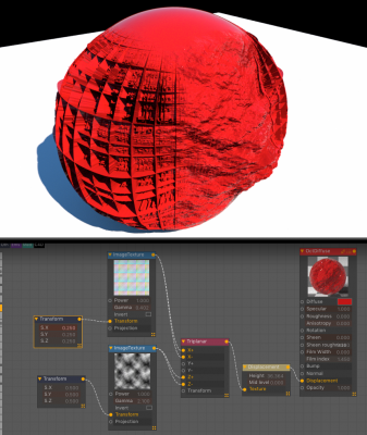 Tiled Triplanar Displacement