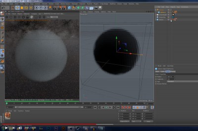Fog in the shape of a sphere, with nicely fuzzed edges