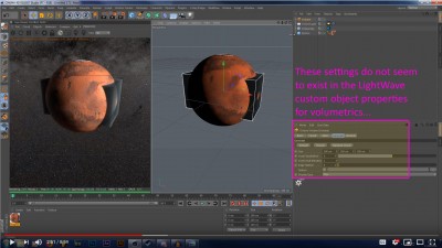 Are these settings buried somewhere else in LightWave??