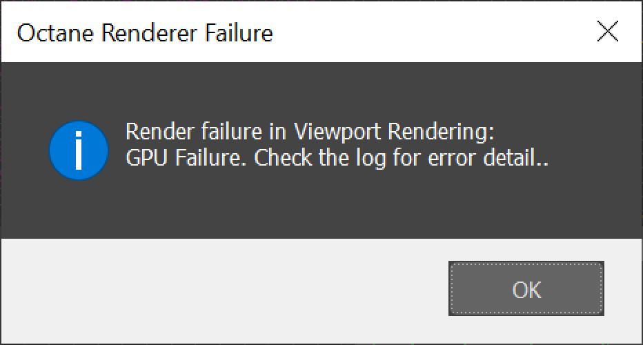 Render Failure