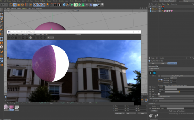 in this screenshot the HDR is only at 9% power