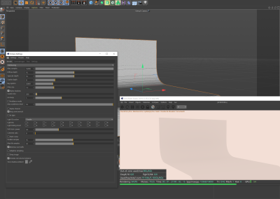 Here is a screenshot of the problem. The only thing active is the backdrop.