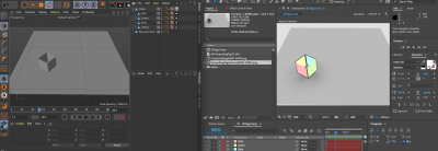 Compositing Tag, C4D and AE.