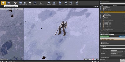 scene while pressing the save button