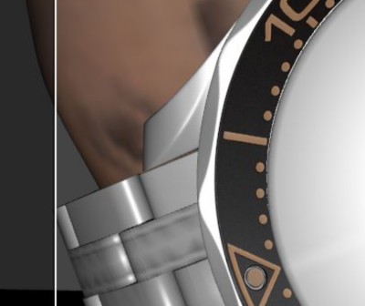 No gap between bracelet and lug in DAZ
