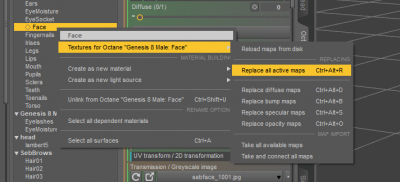 Daz plugin maps replacement