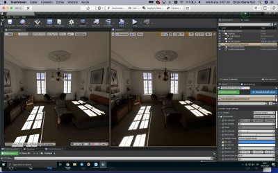Downloaded test scene, using Luoshuang GPU lightmass with high quality settings, using OctaneRender as a GroundTruth reference.