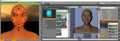 Face Controls visible in Octane.