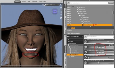 Hidden Teeth Reflector