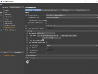 this is my render setting