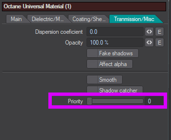 Priority function