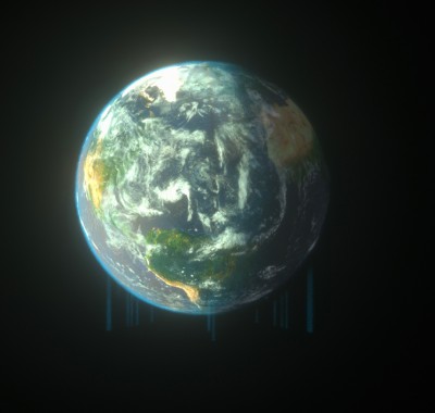 strange lines under planet