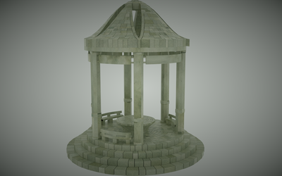 Gazebo Wip, still a long ways to go.