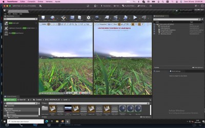 Instanced foliage tested. Baking grass with UE4 is almost impossible, would take AGES. Can't wait for Brigade.