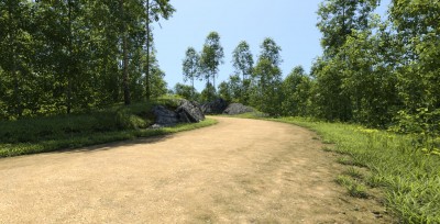 UltraScenery load and iRay render test